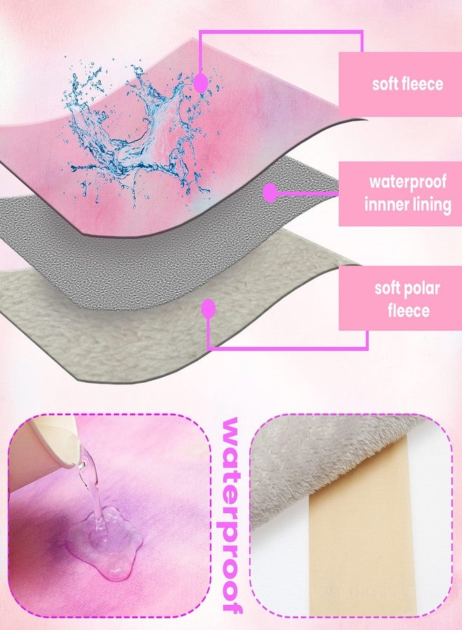 ORZECHKO Guinea Pig Bedding - 3 Pack Waterproof Small Animal Cage Accessories for Guinea Pig Rat Hamster Chinchilla Hedgehog Rabbit Ferret- Washable Soft Fleece Pet Cage Liner Mat Blankets - Image 3